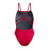 Bañador Speedo FL Solid Web Back Mujer Ruby