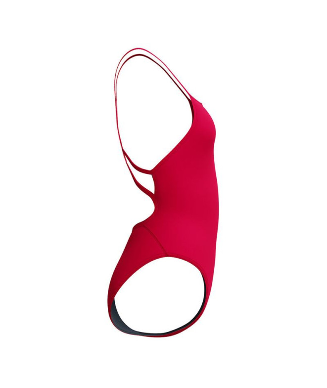 Fato de banho Speedo FL Solid Web Back Mulher Ruby