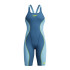 Maillot de bain Speedo Fastskin HyperSpark Solid Openback Kneeskin Femme Nuit/Bleu