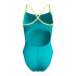 Maillot de bain Speedo FL Solid Flyback 2.0 Femme Turquoise/ Jaune