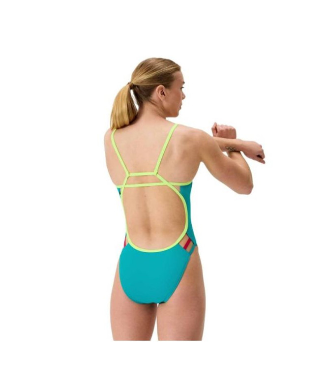 Fato de banho Speedo FL Solid Tri Back Mulher...
