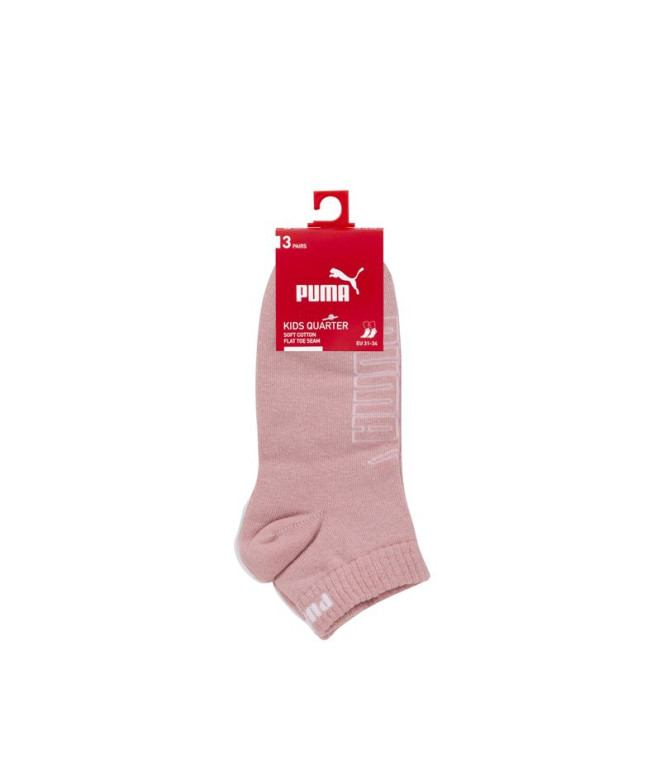 Chaussettes Puma Kids Graphic Quarter 3P Enfant...