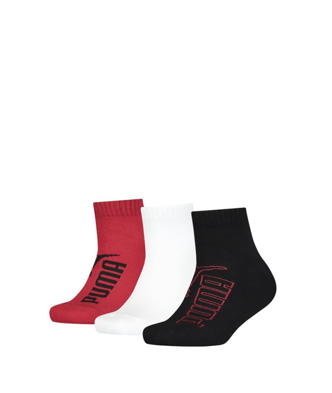 Chaussettes Puma Kids Graphic Quarter 3P Enfant...