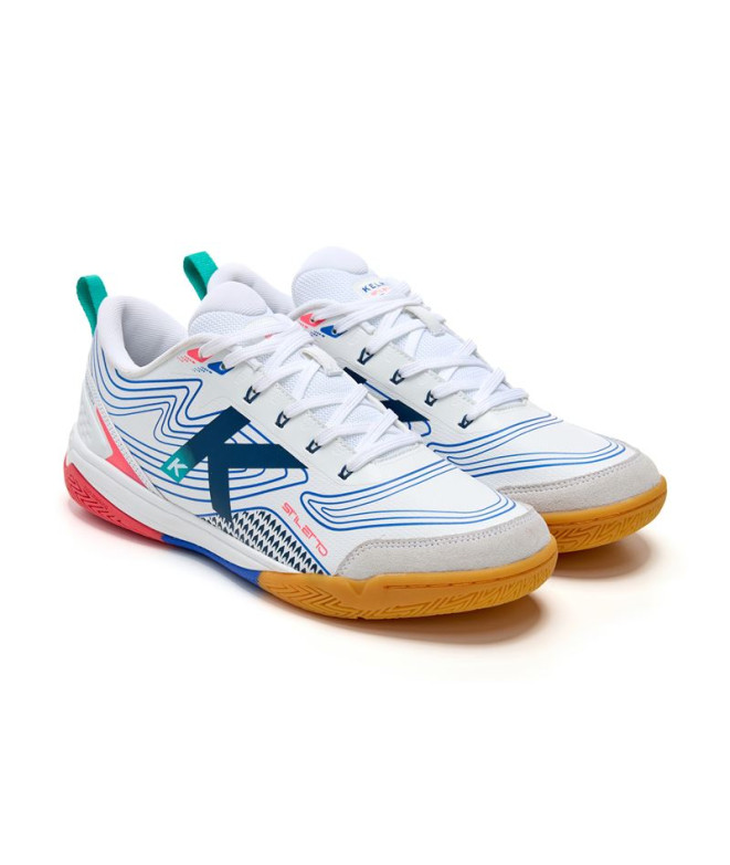 Chaussures de Futsal Kelme Stiletto Blanc