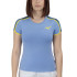 Camiseta De Tênis Mizuno Frontier Tee Mulher Azul