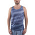 Camiseta de Running Mizuno Dryaeroflow Graphic Tank Hombre Gris