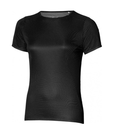 T-shirt de Running Mizuno Dryaeroflow Graphic Tee Femme Noir