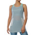 T-shirt de Running Mizuno Dryaeroflow Tank Femme Bleu clair