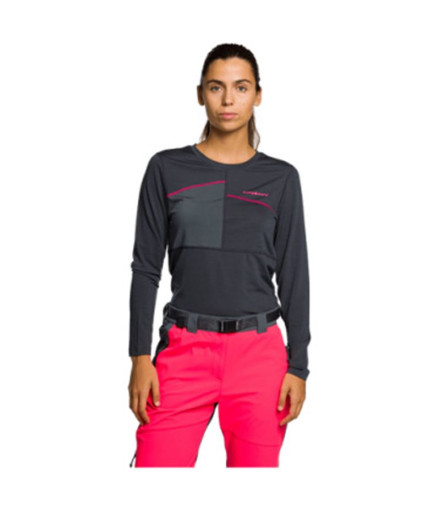 Camiseta Interior Trangoworld Interior Salaria Mulher Cinza