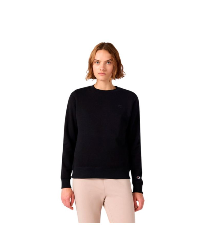 Sudadera Champion Icons Tonal Mujer Negro