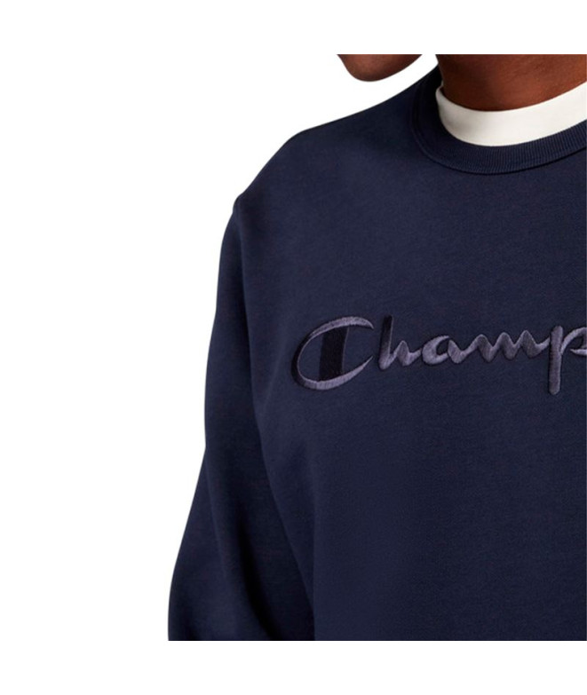 Sudadera Champion Icons Tonal Hombre Azul Marino
