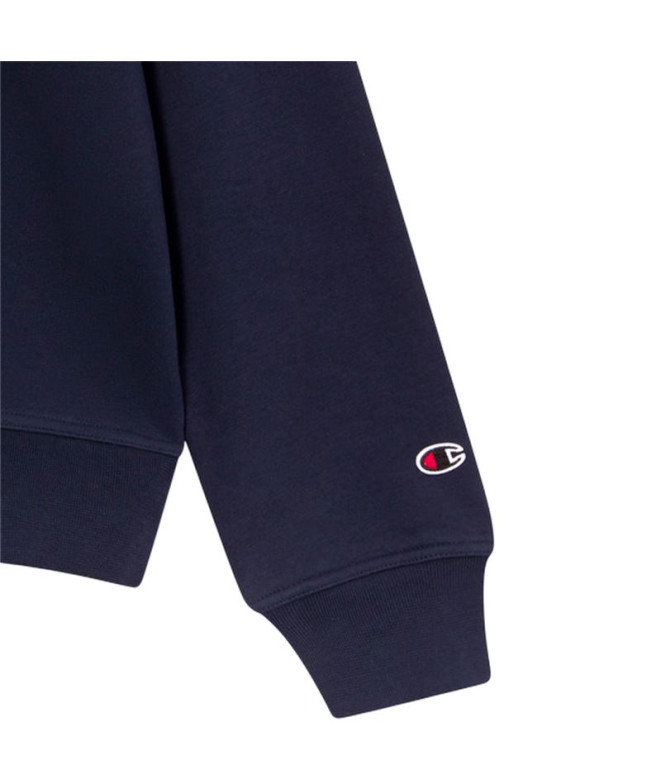 Moletom Champion Icons Tonal Homem Azul Marinho