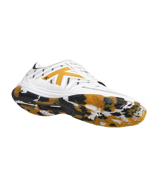 Sapatilhas de Futsal Kelme All In Branco Ouro E...