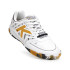 Chaussures de Futsal Kelme Tout En Blanc Or Et Noir