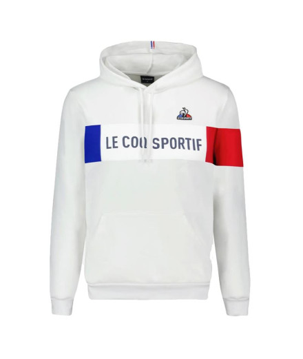 Sweat Le Coq Sportif Tricolore Nª 1 New Optical Blanc Homme