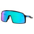 Óculos de sol de Ciclismo Oakley Sutro Polido Preto com Prizm Safira