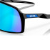 Óculos de sol de Ciclismo Oakley Sutro Polido Preto com Prizm Safira