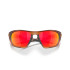 Lunettes de soleil Oakley Lateralis Injecté Masculin Ambre Foncé Mat Prizm Ruby