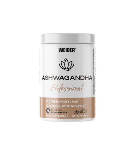 Capsules Weider Ashwagandha Professional 120 Caps