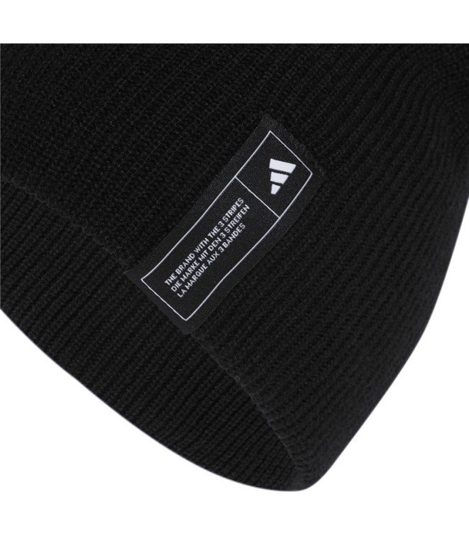 Boné adidas Essentials Beanie Preto/Branco