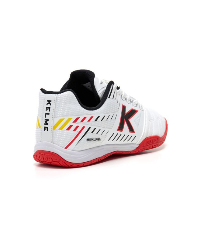Sapatilhas de Futsal Kelme Scalpel Homem Branco