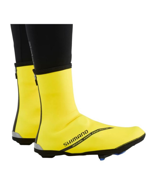 Complément Shimano Dual CR Shoe Cover Néon Jaune