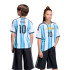 T-shirt adidas Réplica Messi Argentine 26 Enfant Bleu