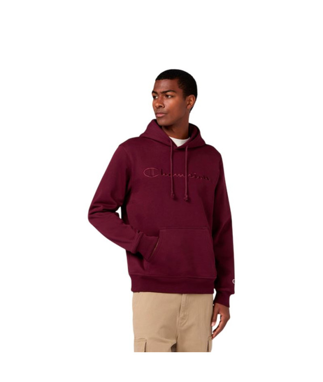 Moletom Champion Icons Tonal Homem Granate