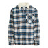 Chemise Jack & Jones Jjzac Teddy Overshirt Ls Homme Cloud Dancer