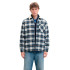 Camisa Jack & Jones Jjzac Teddy Overshirt Ls Homem Cloud Dancer