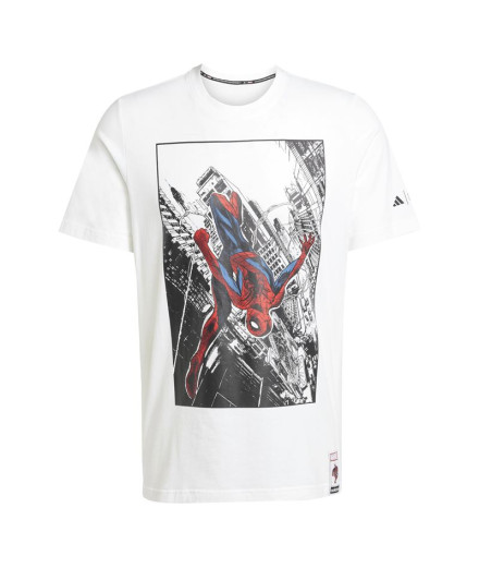 Camiseta adidas Spiderman T-S Homem Branco