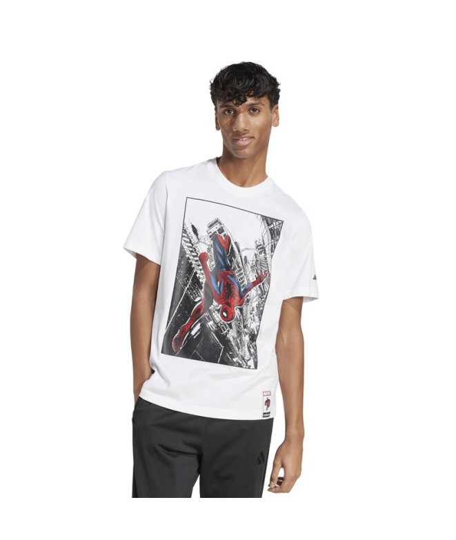 T-shirt adidas Spiderman T-S Homme Blanc