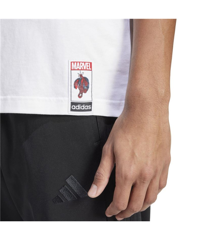 T-shirt adidas Spiderman T-S Homme Blanc