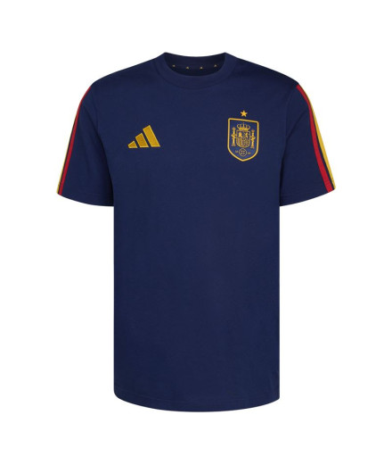 Camiseta adidas Federação Espanhola Futebol Dna Azul