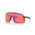 Lunettes de soleil de Cyclisme Oakley Sutro S Lentes prizm trail torch/Montura noir mat