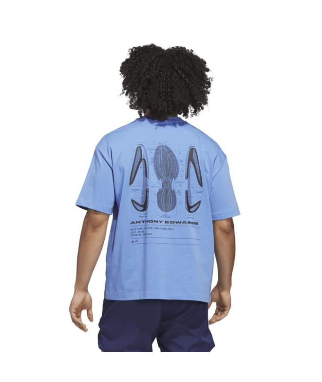 T-shirt de Basket-ball adidas Anted Gfx Tee 3...