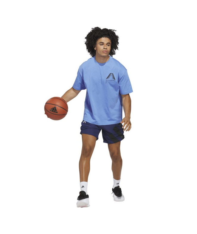 Camiseta de Basquetebol adidas Anted Gfx Tee 3...