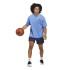Camiseta de Baloncesto adidas Anted Gfx Tee 3 Hombre Azul