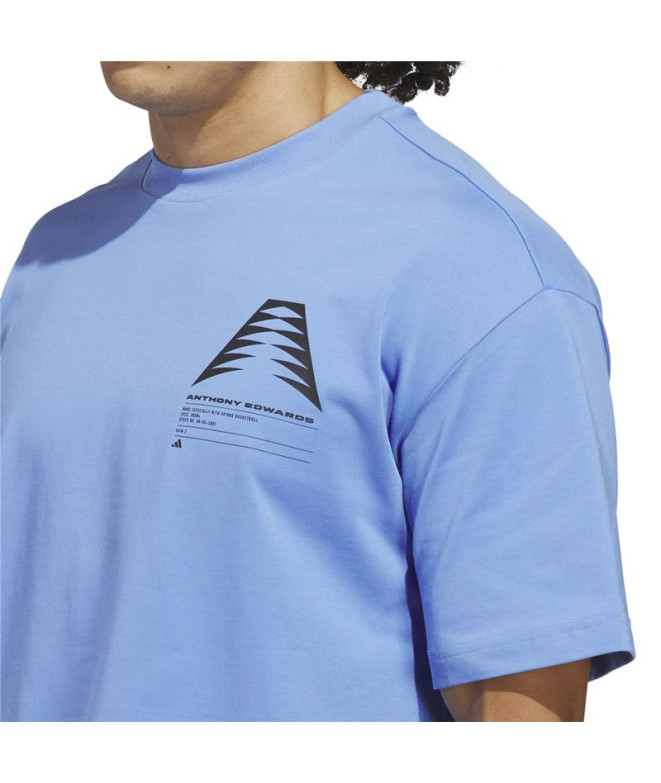Camiseta de Baloncesto adidas Anted Gfx Tee 3...