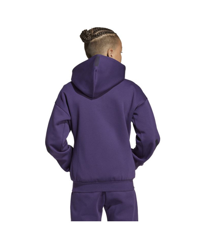 Sudadera adidas Z.N.E.Fz Infantil Negro