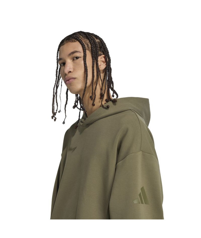 Sweat adidas SL Sk Hd Homme Vert Foncé