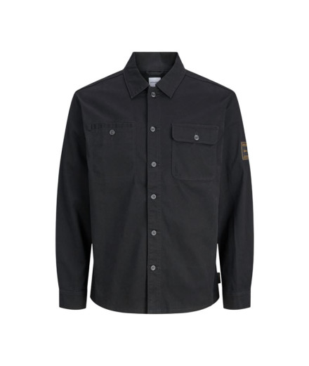 Camisa Jack and Jones Jjedetroit Ls Styd Homem Preto
