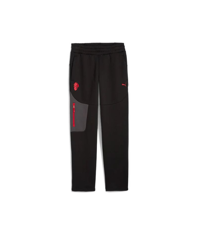 Calça de Futebol Puma AC Milan tech Sweatpa,...