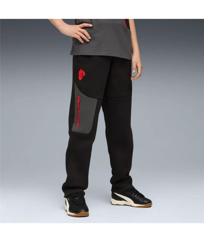 Calça de Futebol Puma AC Milan tech Sweatpa,...
