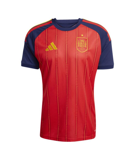 Camiseta de Futebol adidas Espanha H Jsy Homem Vermelho