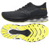 Zapatillas de Running Mizuno Wave Skyrise 6 Hombre Negro/Harbor Mist/Amarillo