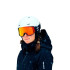 Lunettes de ski de Ski et Snowboard Salomon S/View 3 Noir/Rouge Mid