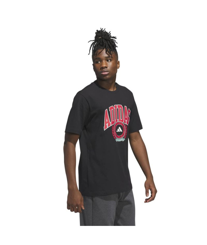 T-shirt adidas Vsty Crest Homme Noir