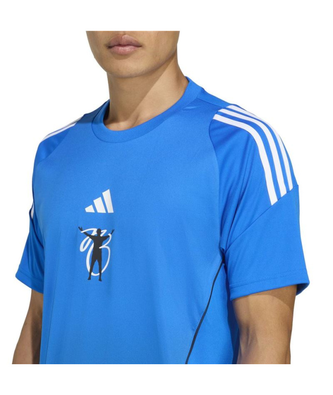Camiseta de Futebol adidas Jb Tr Jsy Homem Azul