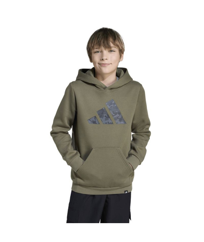Moletom adidas Camo Hd Infantil Verde